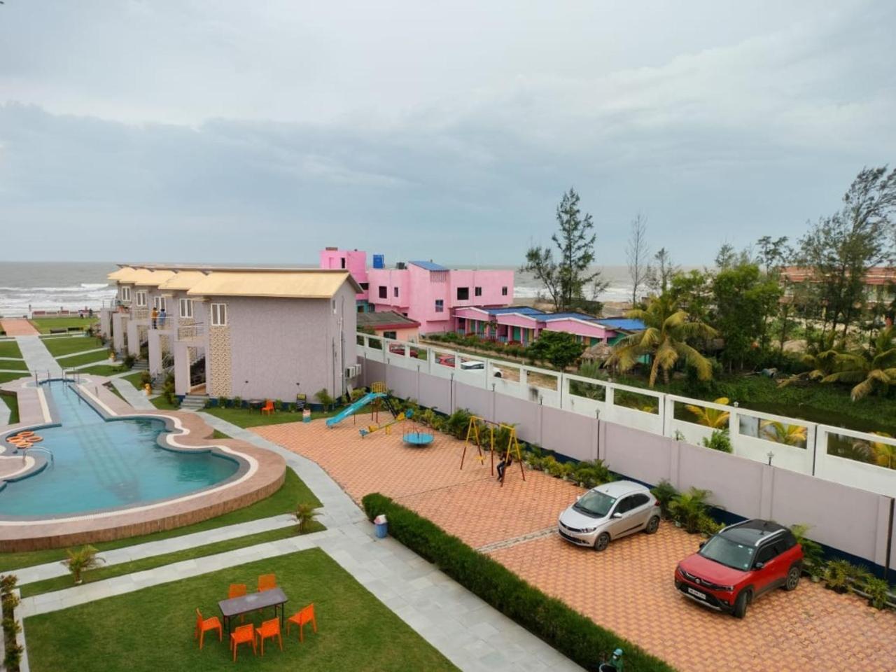 Parth King Beach Resort Mandarmani Exterior photo